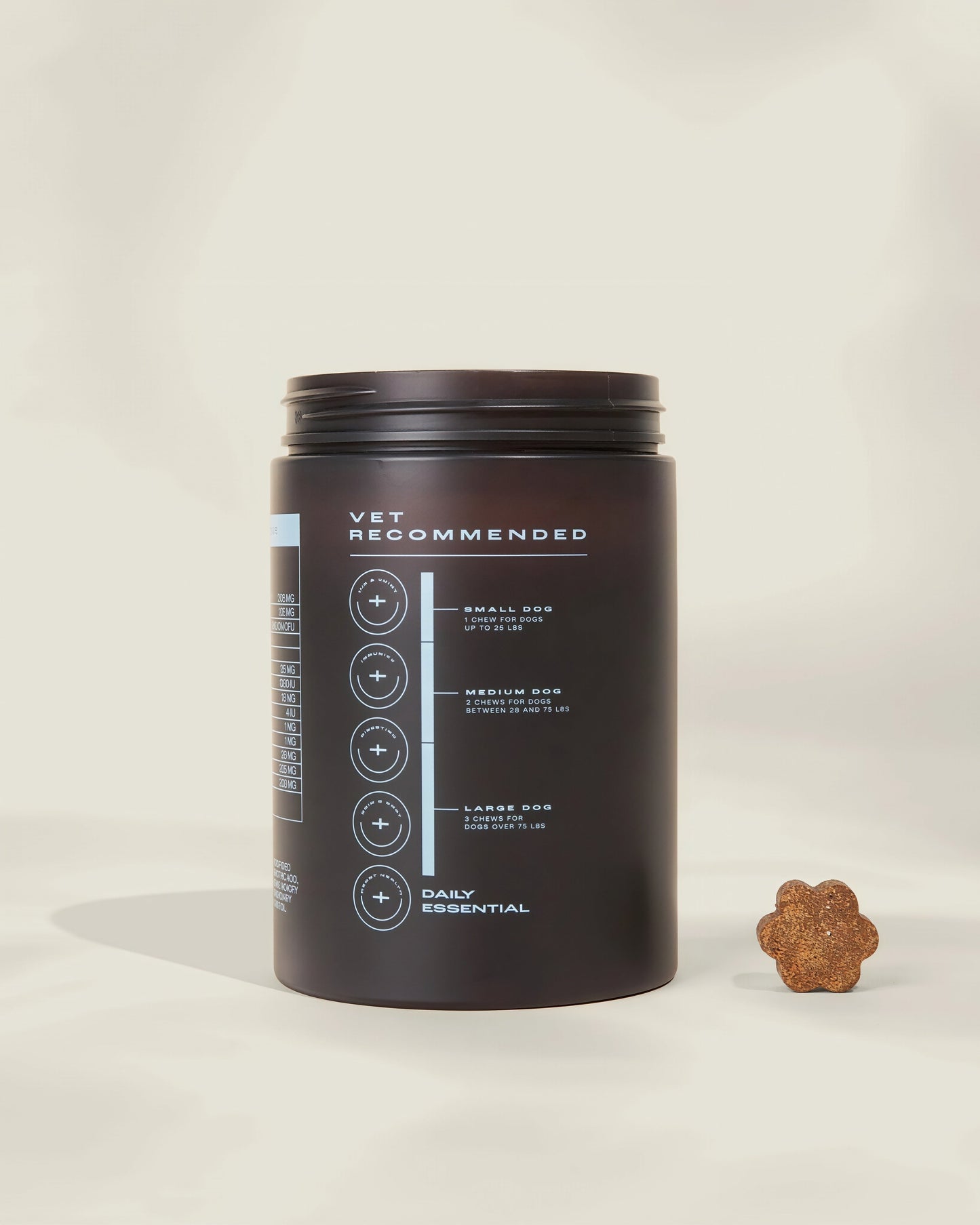 Dog is Human DM-01 The Daily Multivitamin - Human-Grade Dog Vitamins & Supplements - All-in-One Chew with Probiotics, CoQ10, Essential Vitamins for All Breeds & Ages